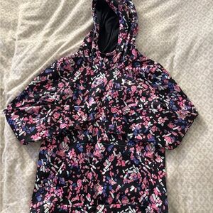 Under Armour Pink and Blue Patterned Hoodie